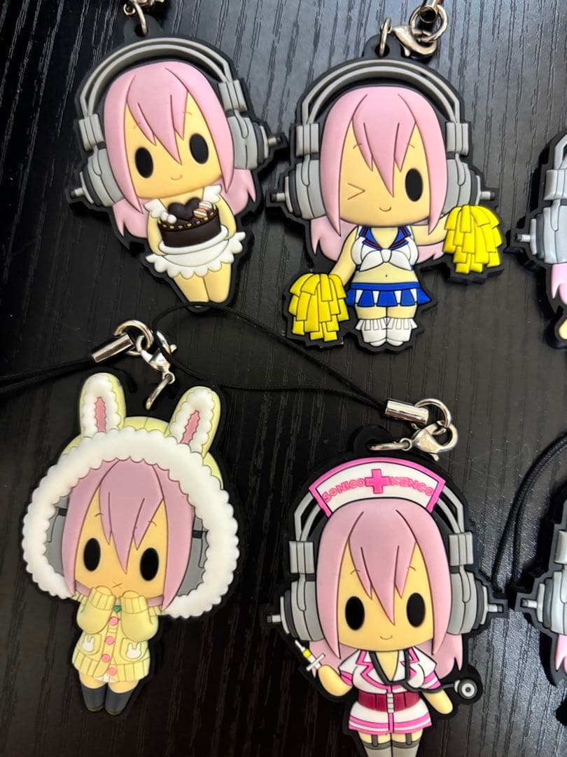 すーぱーそに子 ラバーストラップコレクション 10個セット ラバスト