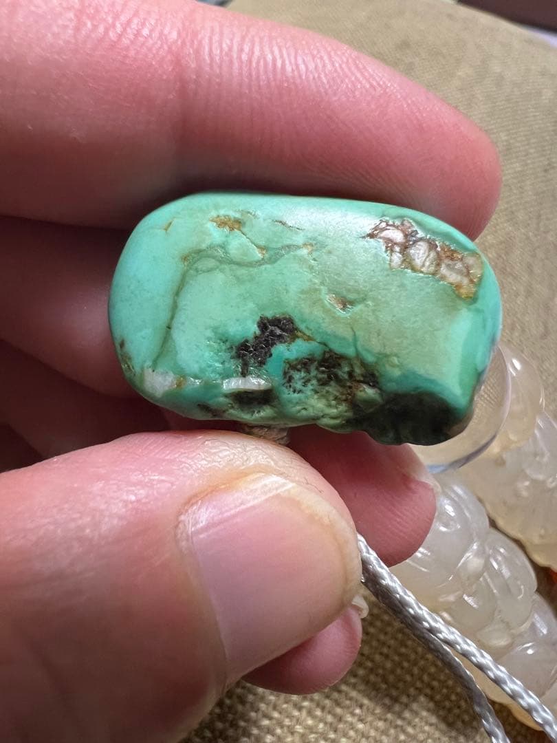 チベットターコイズ ペンダント 自然石