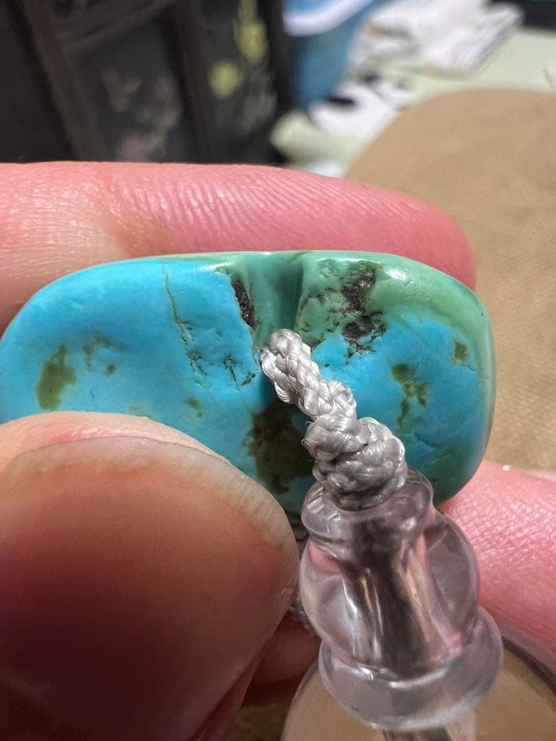 チベットターコイズ ペンダント 自然石