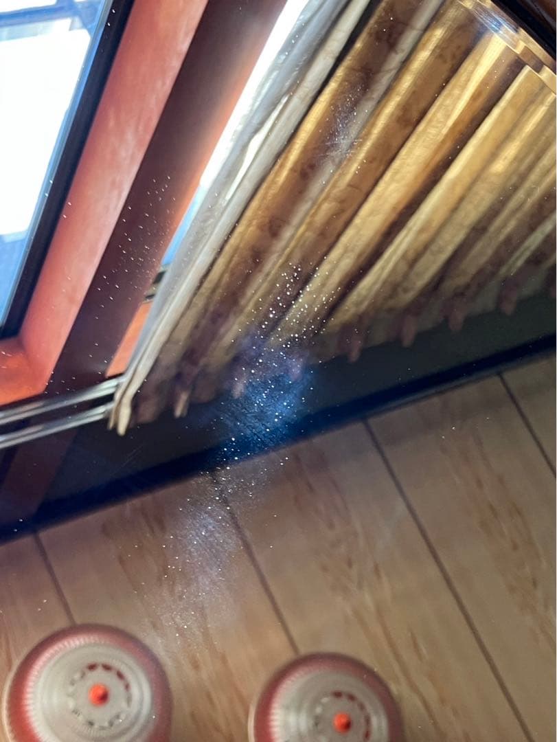 カリモク ウォールミラーA2016 昭和レトロ 壁掛け鏡