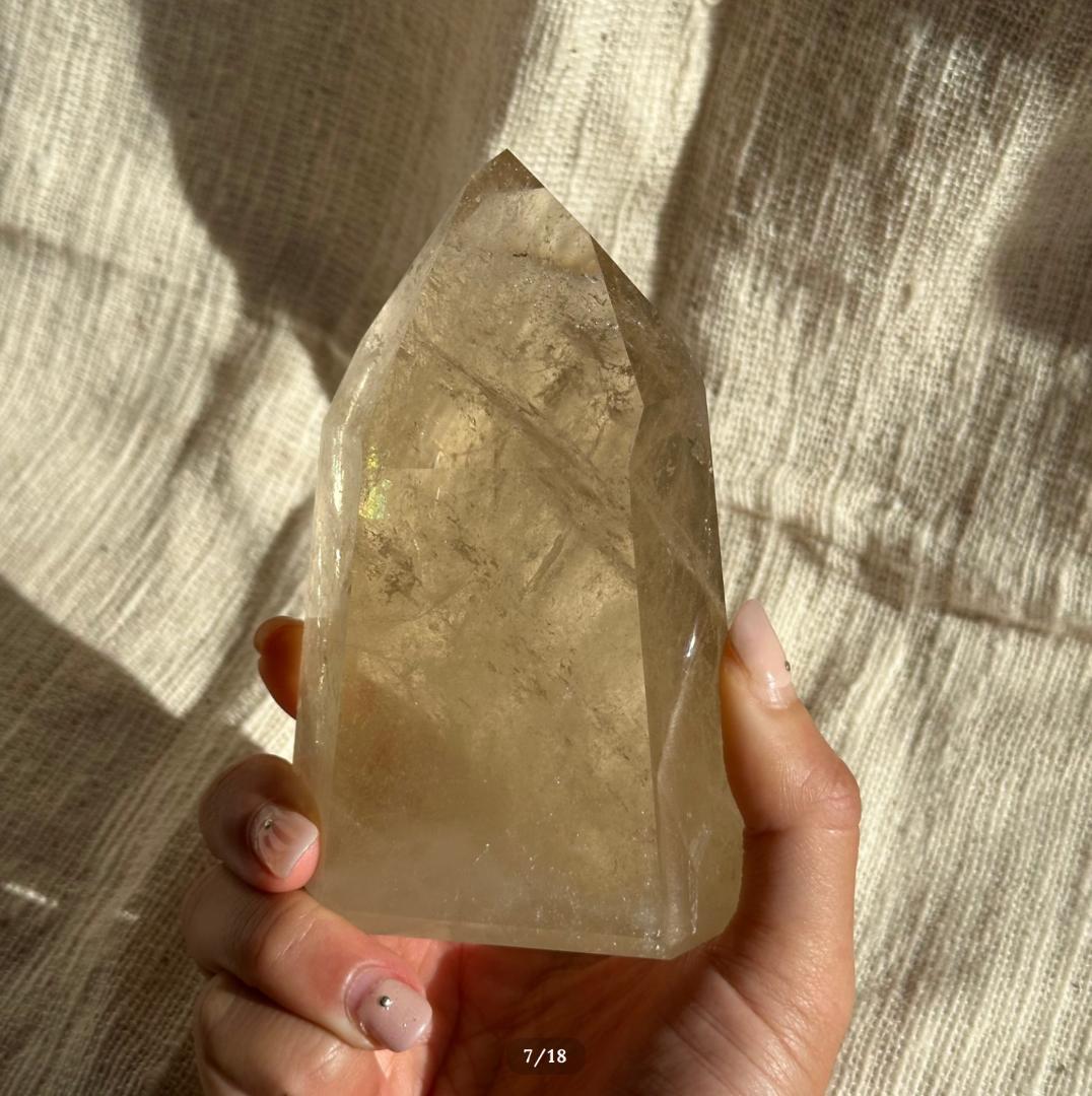 非加熱【シトリン】 天然 シトリン ポイント ブラジル産