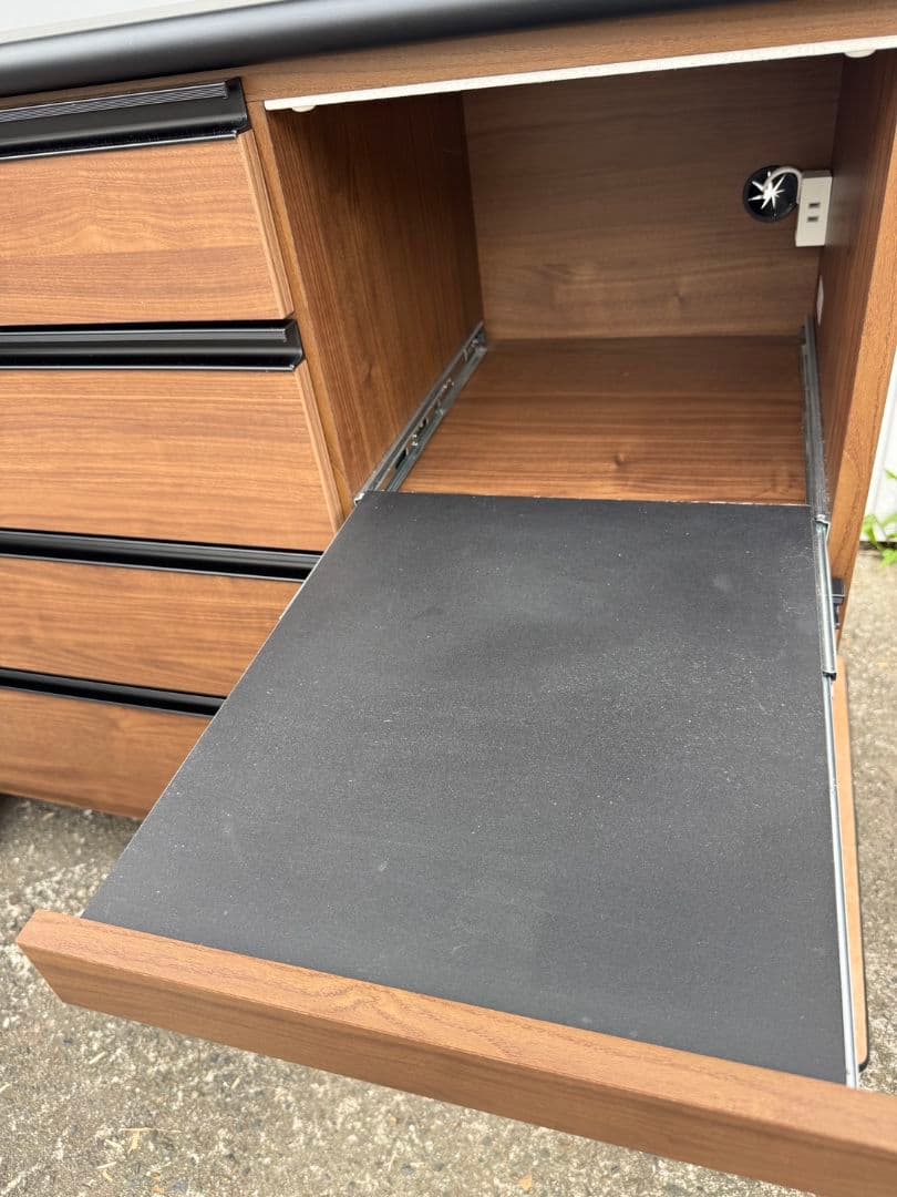 なな 美品 古賀家具 キッチンボード おしゃれ キッチンカウンター