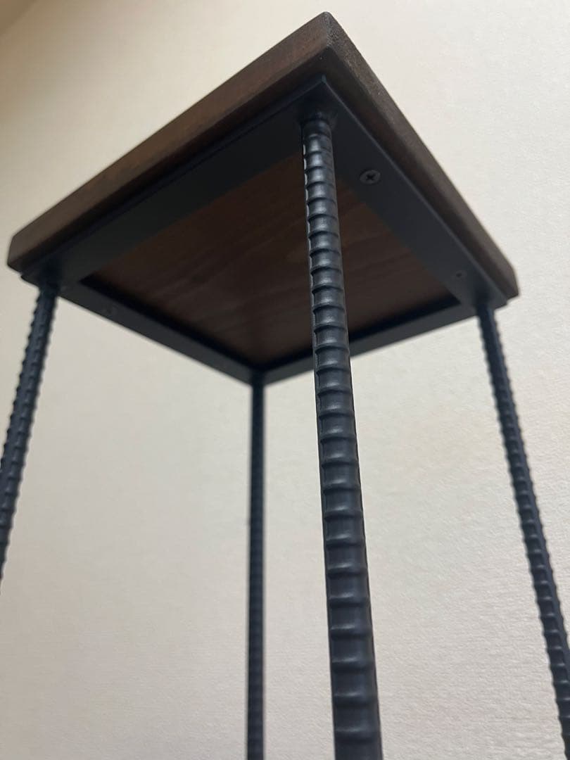 アイアンスツール　ハイチェア　アルコールスタンド　花台　高さ75cm