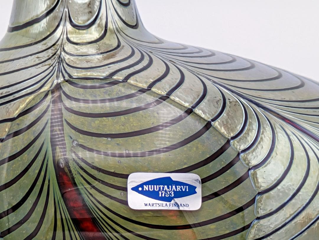 s*i様 状態極良 ビンテージ イッタラ バード キジ オイバ トイッカ ヌータ