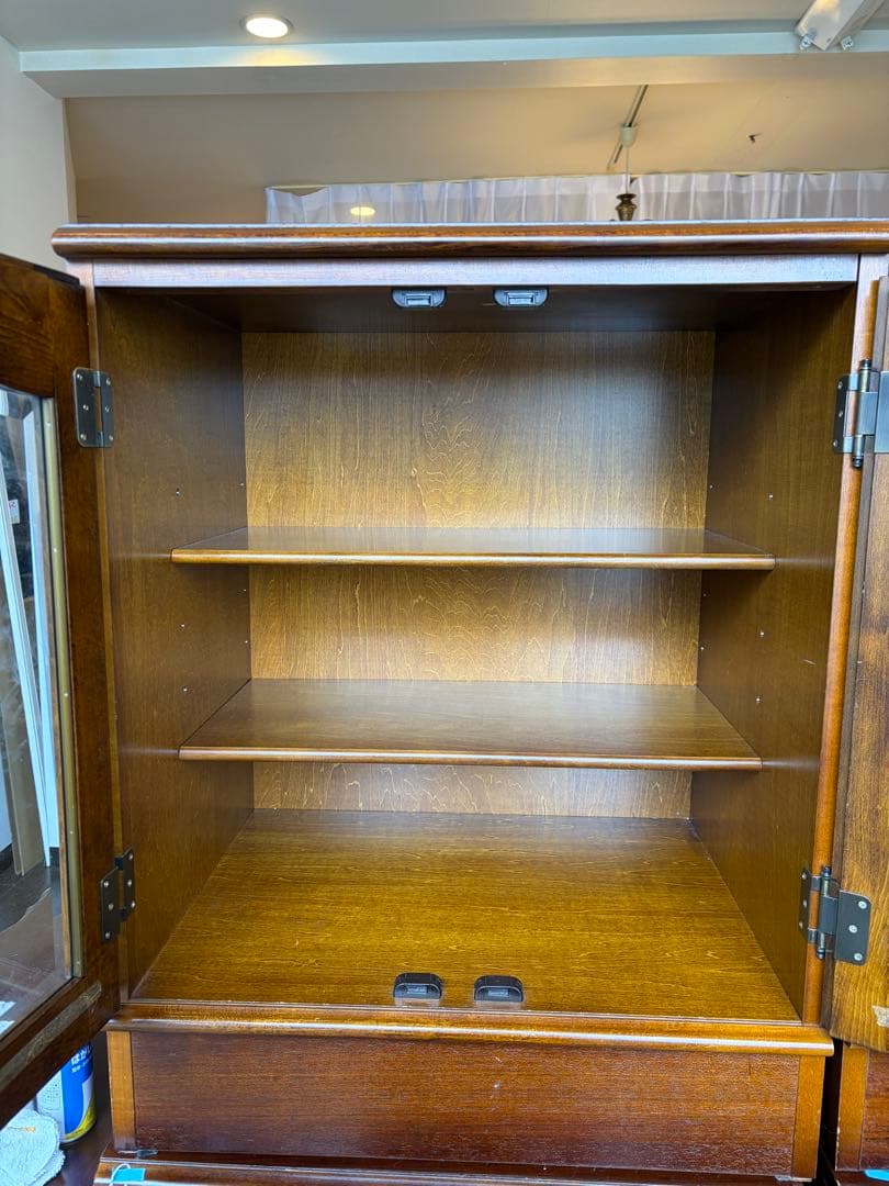 カリモク karimoku キャビネット 飾り棚 コロニアル木製 食器棚