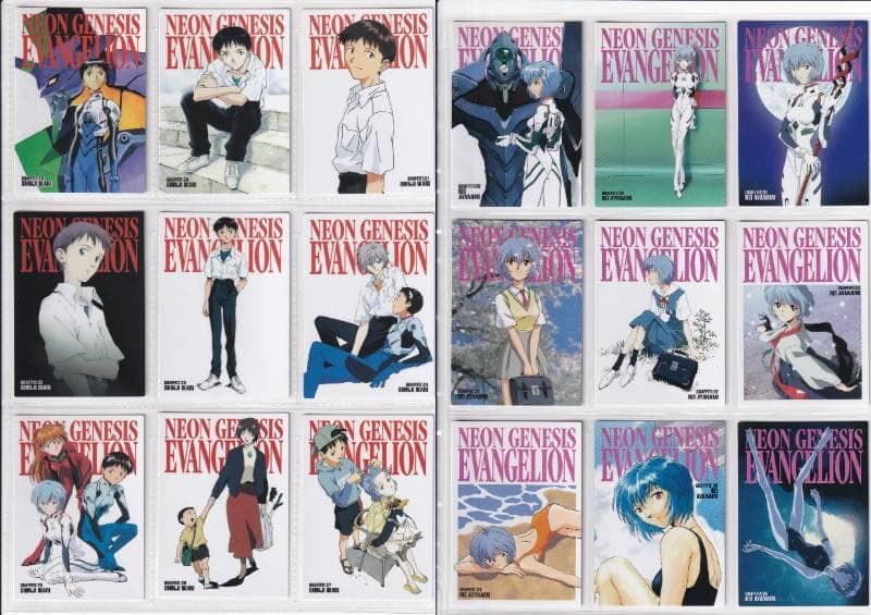 エヴァンゲリオン カードダスマスターズ参集 3集 全種フルコンプ