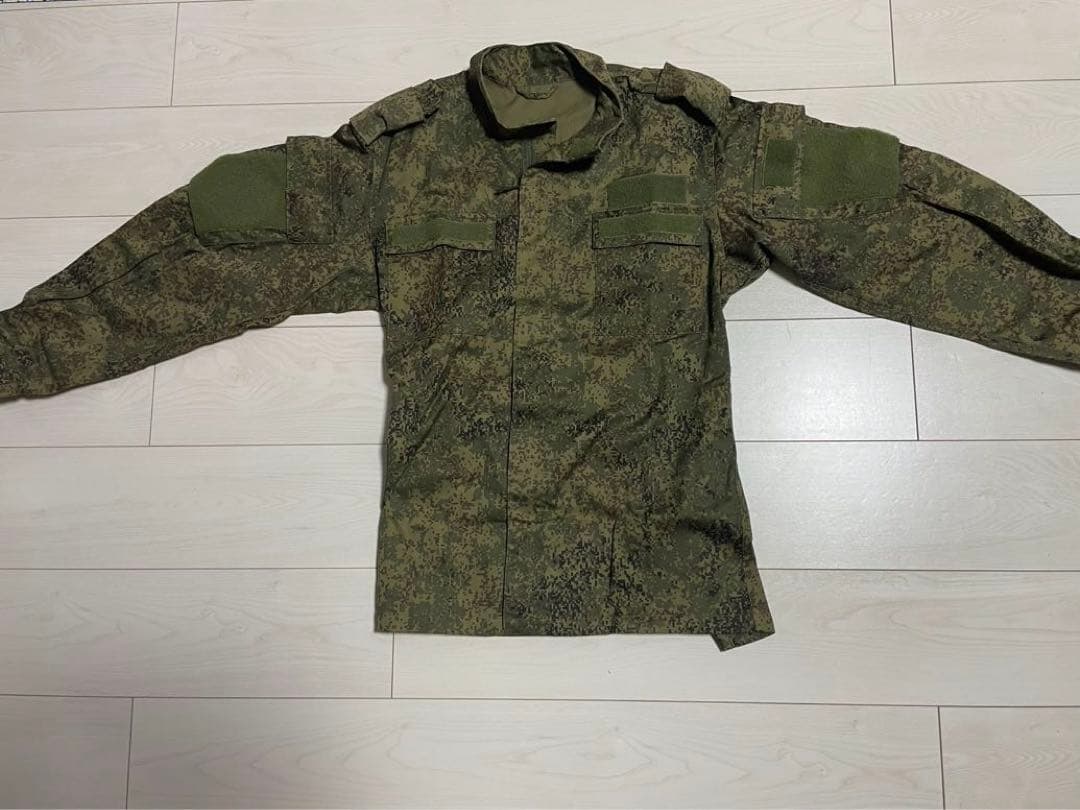 ロシア軍 実物デジタルフローラ迷彩戦闘服 上下 - メルカリ