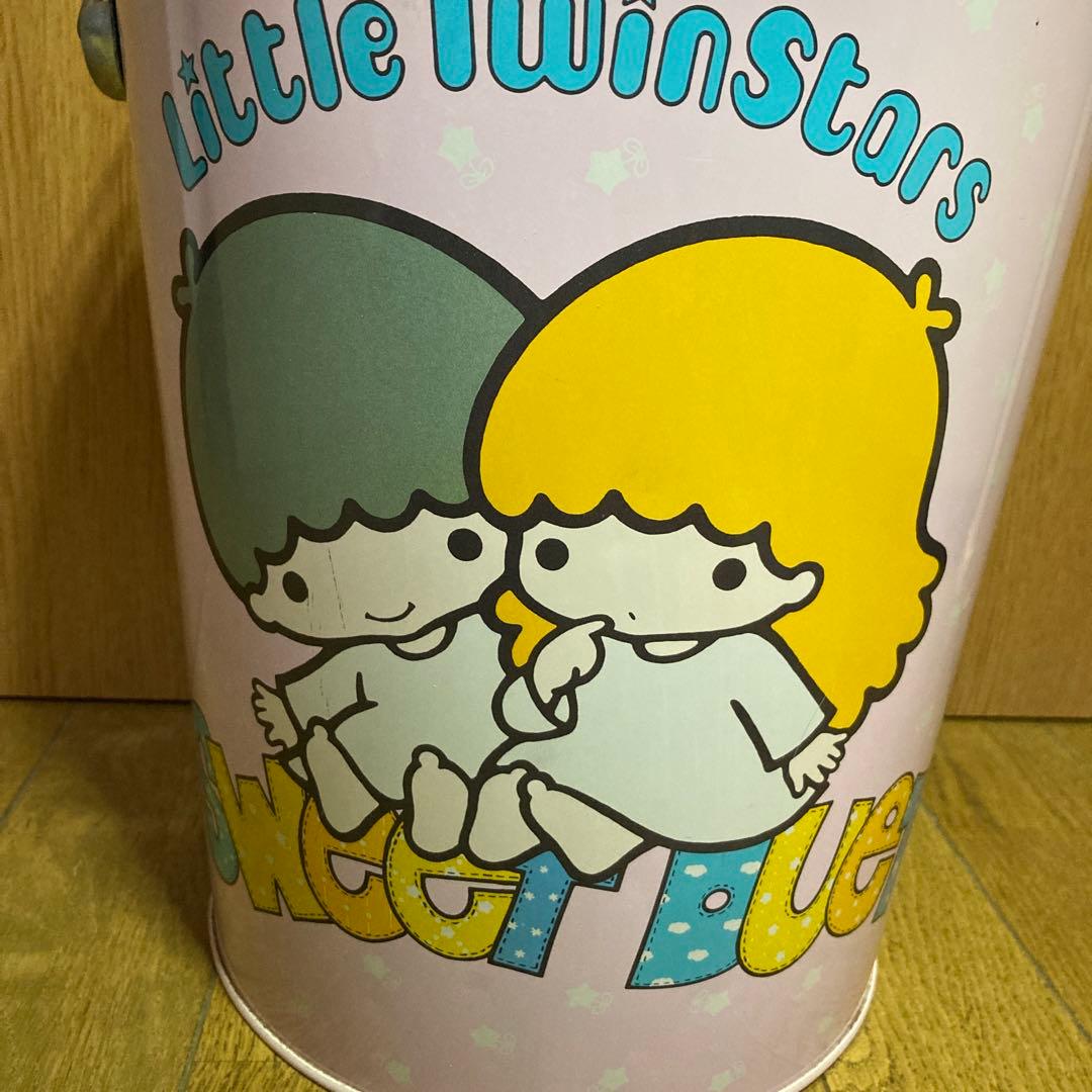 ☆昭和レトロ☆サンリオ☆キキララ☆ゴミ箱☆バケツ☆ダストボックス