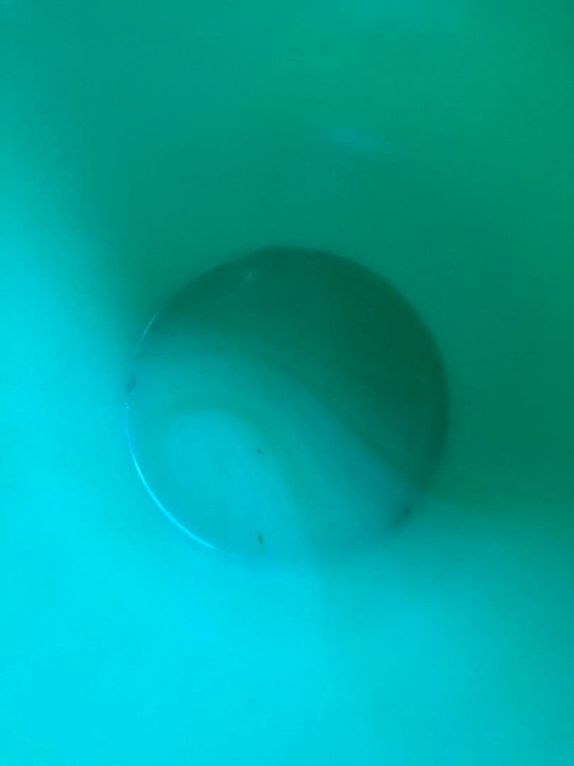 マッキー社　ガラス製　緑色 ボウル アンティーク