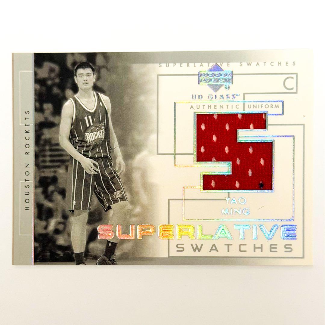 2003レアジャージカードYAO MING姚明ヤオ・ミン JERSEY CARD - メルカリ