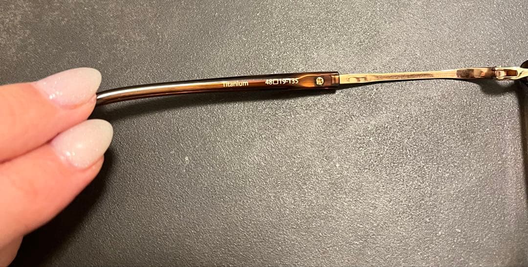 【最終価格】パリミキ　メガネ style J 516 GUM