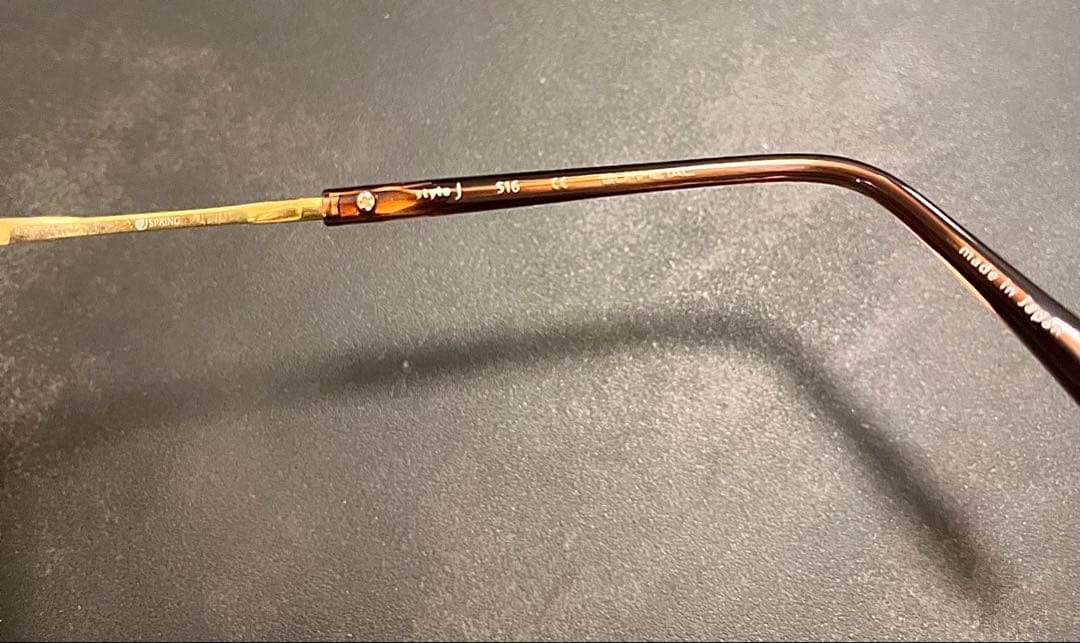 【最終価格】パリミキ　メガネ style J 516 GUM