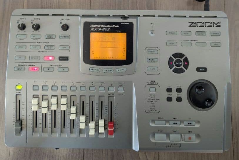起動品 ZOOM MRS-802 マルチトラックレコーダー CD-RW搭載 - メルカリ