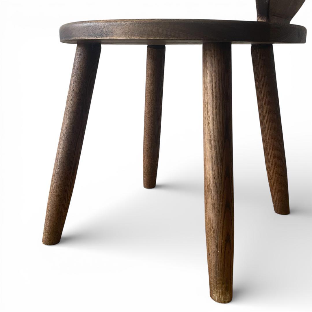 【希少】柳川家具 匠夢楽 たくみむら 木製 ダイニングチェア 椅子 ハンドメイド