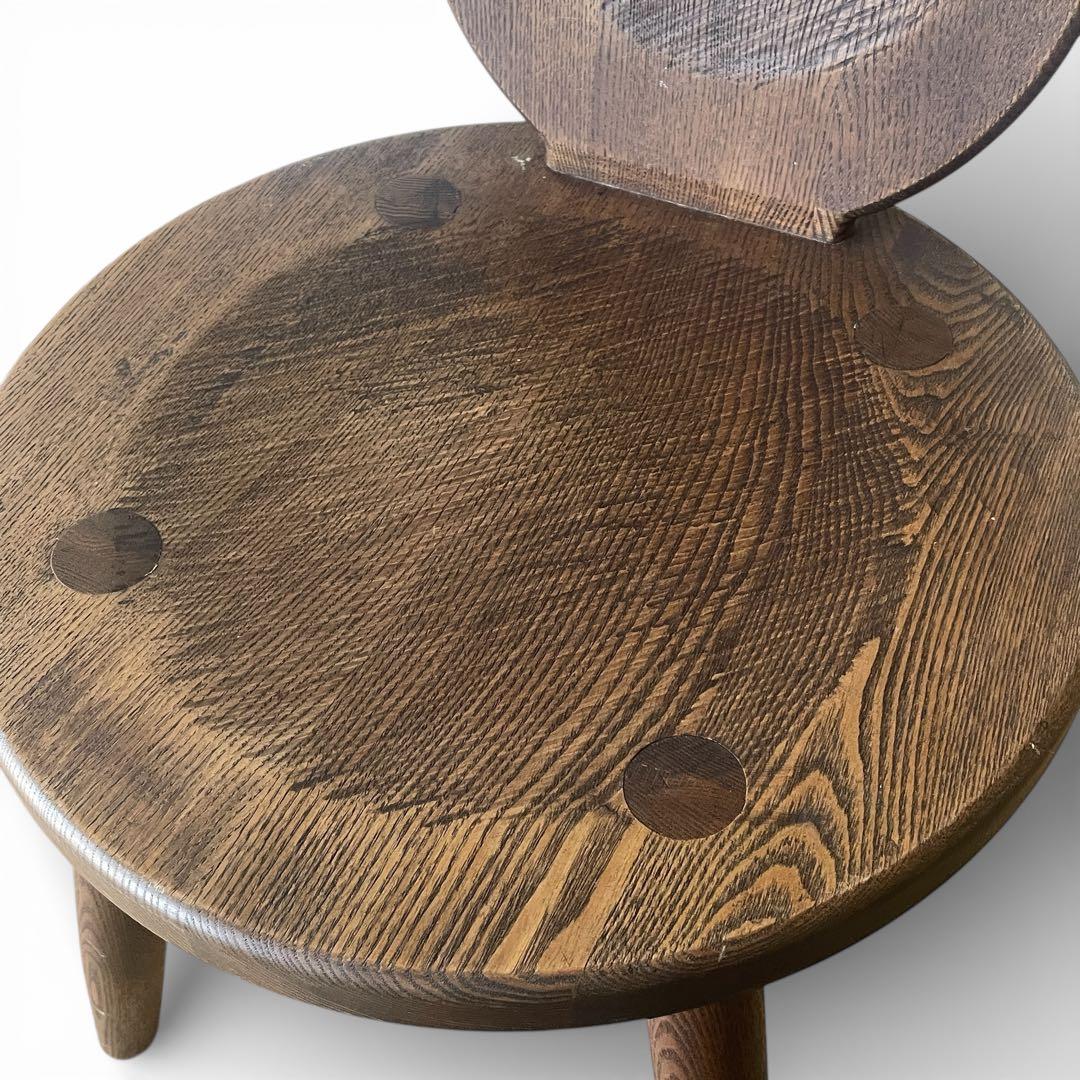 【希少】柳川家具 匠夢楽 たくみむら 木製 ダイニングチェア 椅子 ハンドメイド