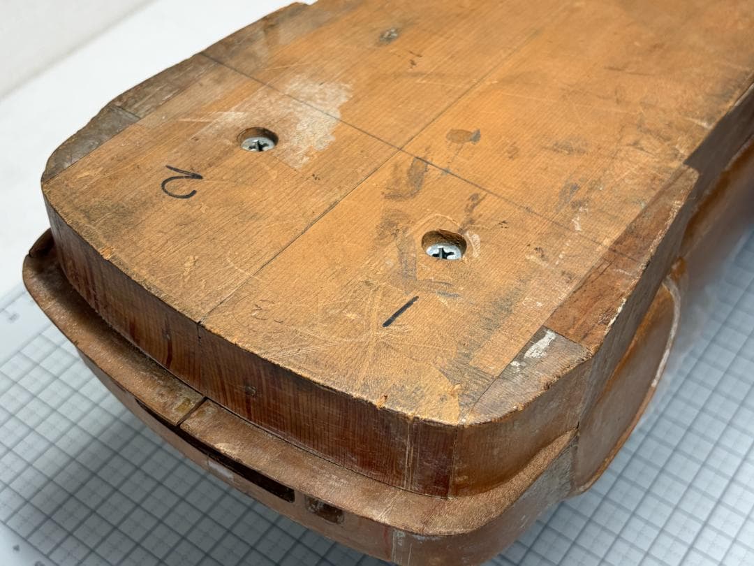 1/12 ポルシェ 934/5 グループ4/5 木製マスターモデル（木型）