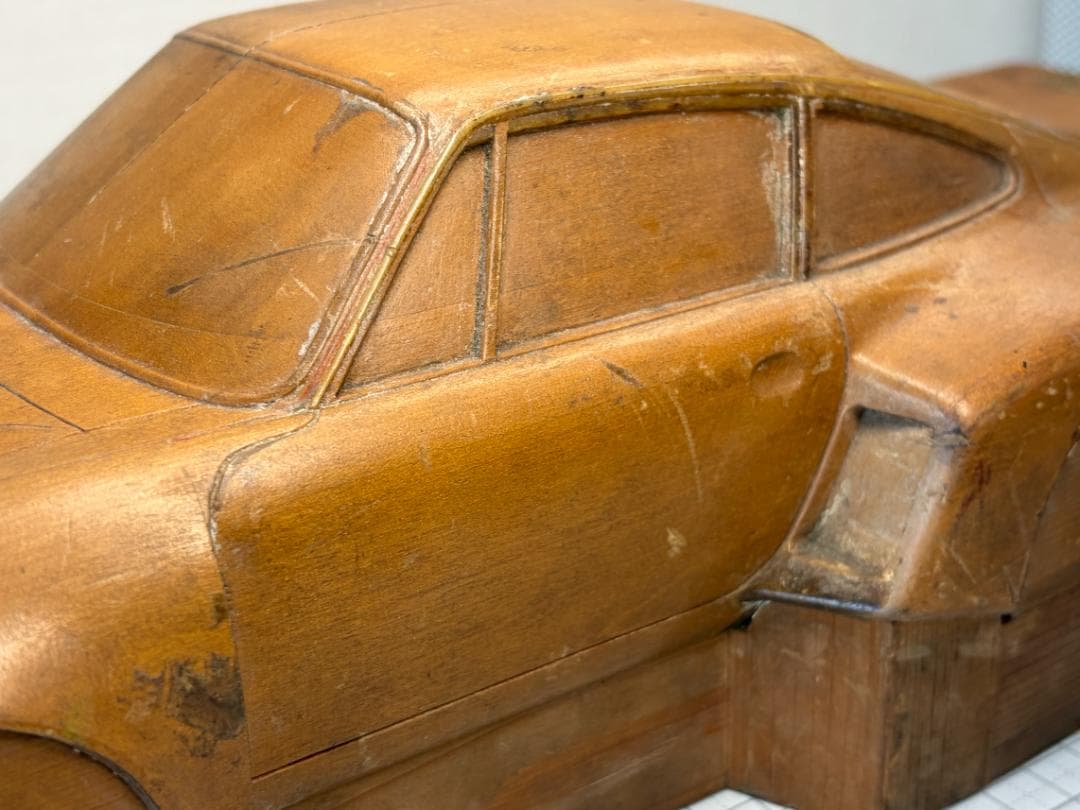 1/12 ポルシェ 934/5 グループ4/5 木製マスターモデル（木型）