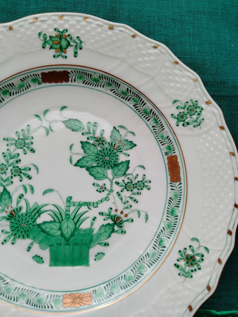 HEREND インドの華　プレート6枚セット