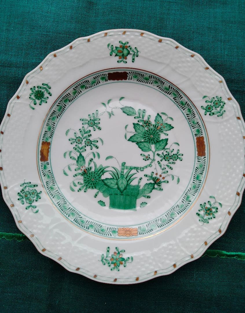 HEREND インドの華　プレート6枚セット