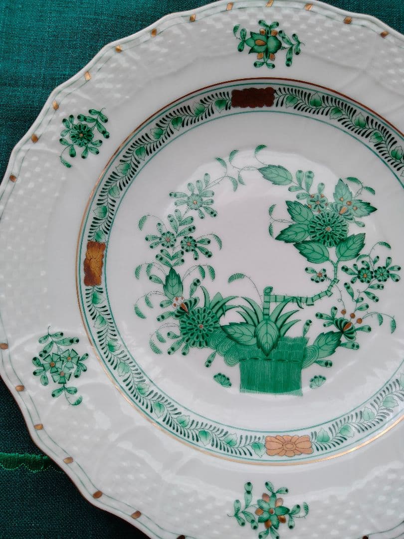 HEREND インドの華　プレート6枚セット