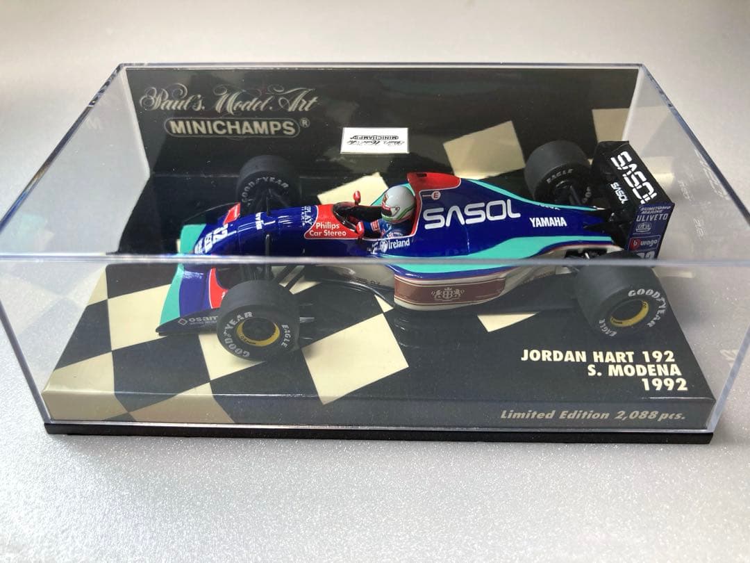 1/43ミニチャンプス ジョーダンヤマハ192 S.モデナ - メルカリ