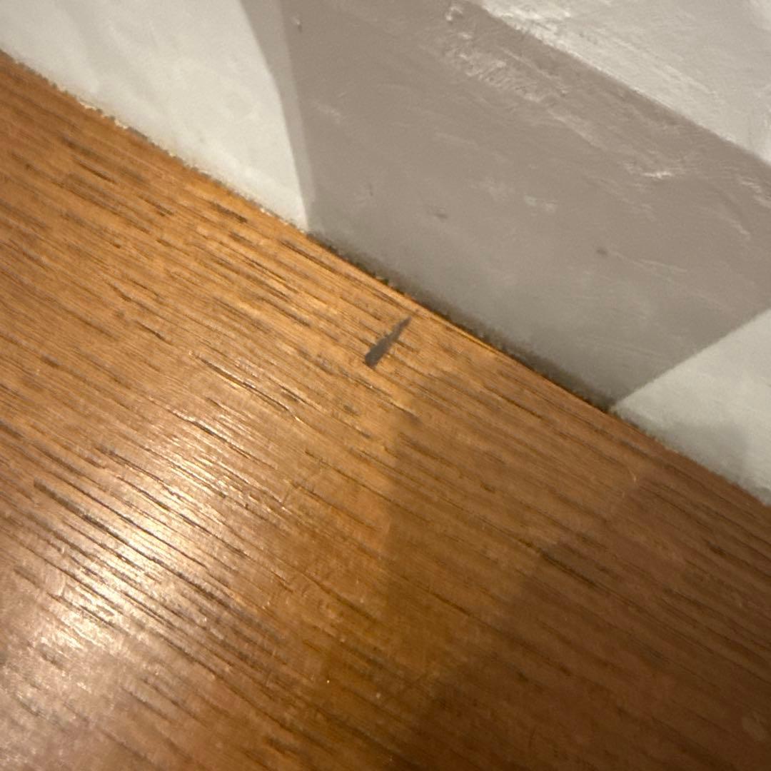 年末年始saleヴィンテージ　木製サイドテーブル　引き出し／扉収納付き　2