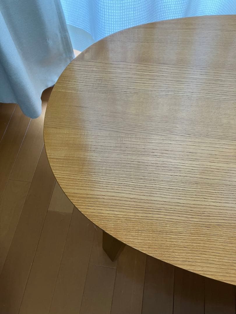 廃盤】無印良品 楕円こたつ MJ‐KDFS1100／N - メルカリ