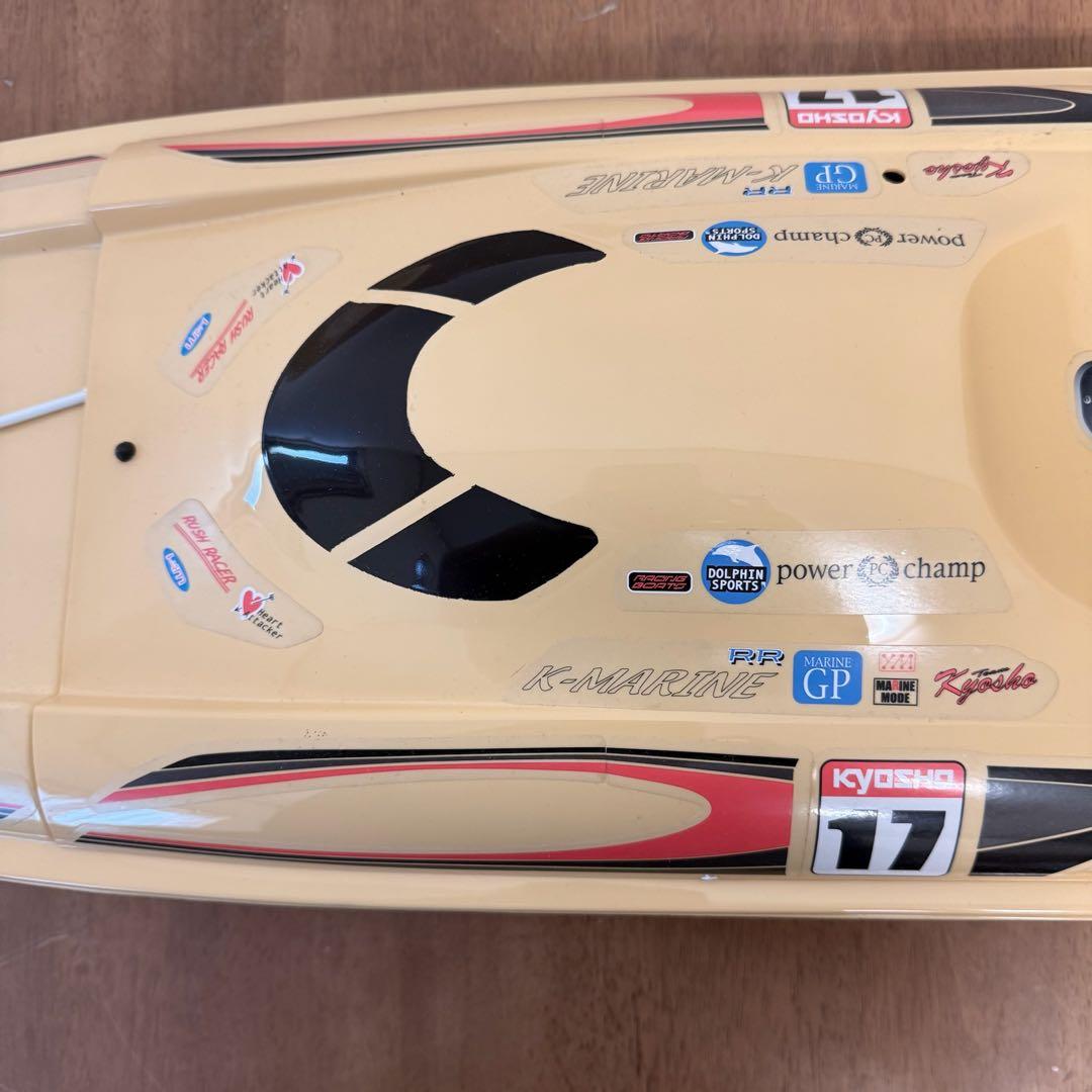 ○ 美品 京商 KYOSHO TWIN STORM 800 船舶 ラジコン 廃番 - メルカリ