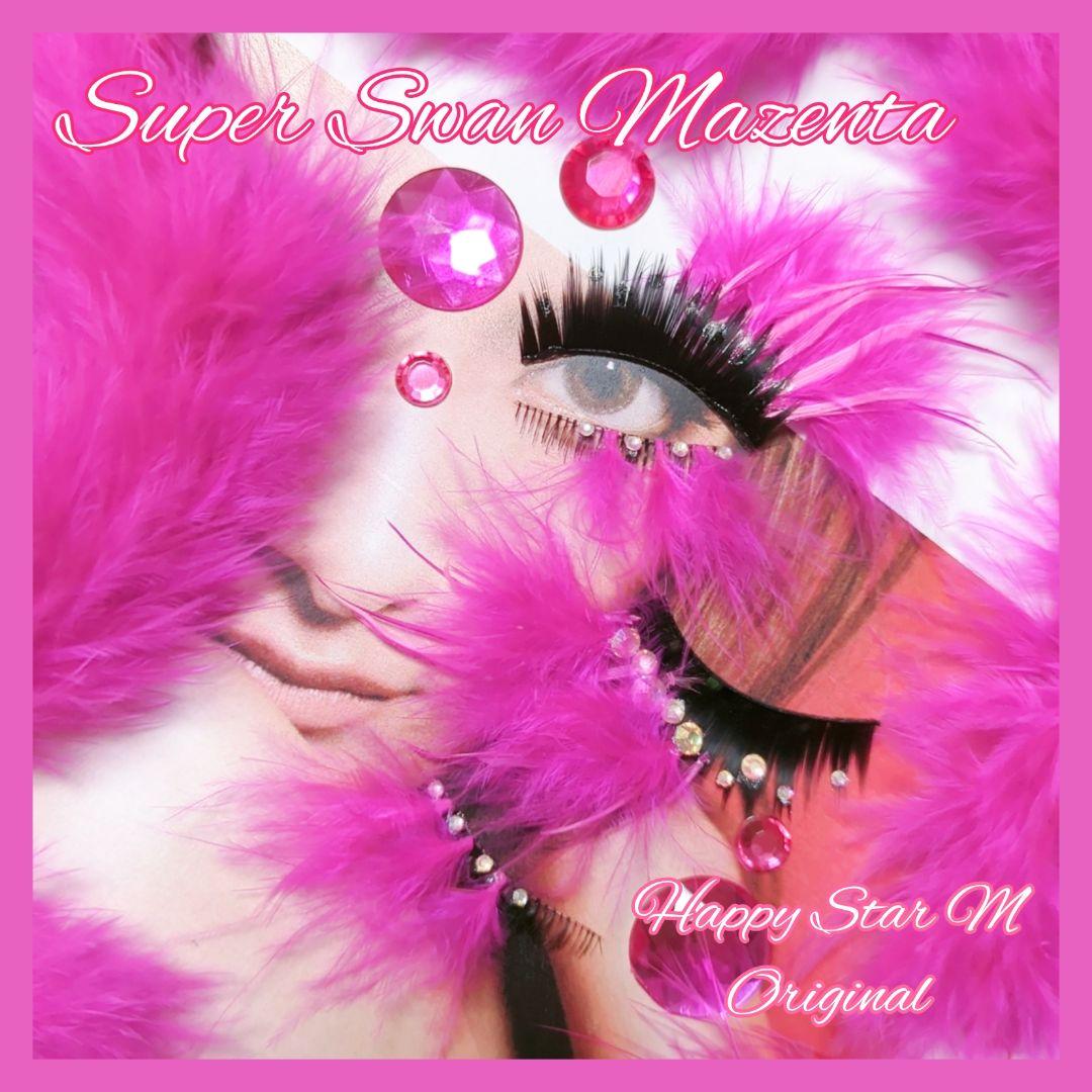 ❤SuperSwanMagenta❤partyまつげ上下 スーパースワンマゼンタ