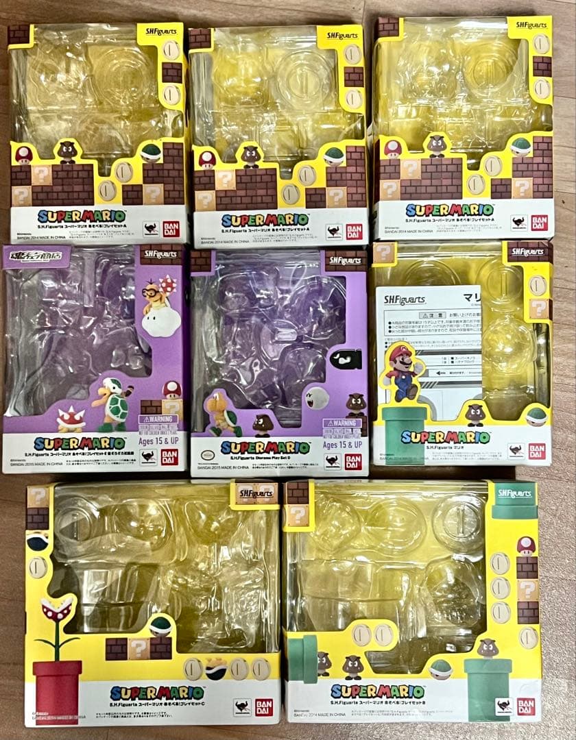 スーパーマリオＳＥＴ　S.H.Figuarts