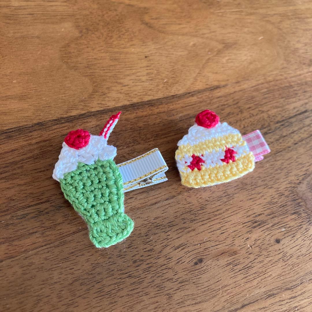 かるぱすまだむ様ご確認用☆ベビーヘアクリップ