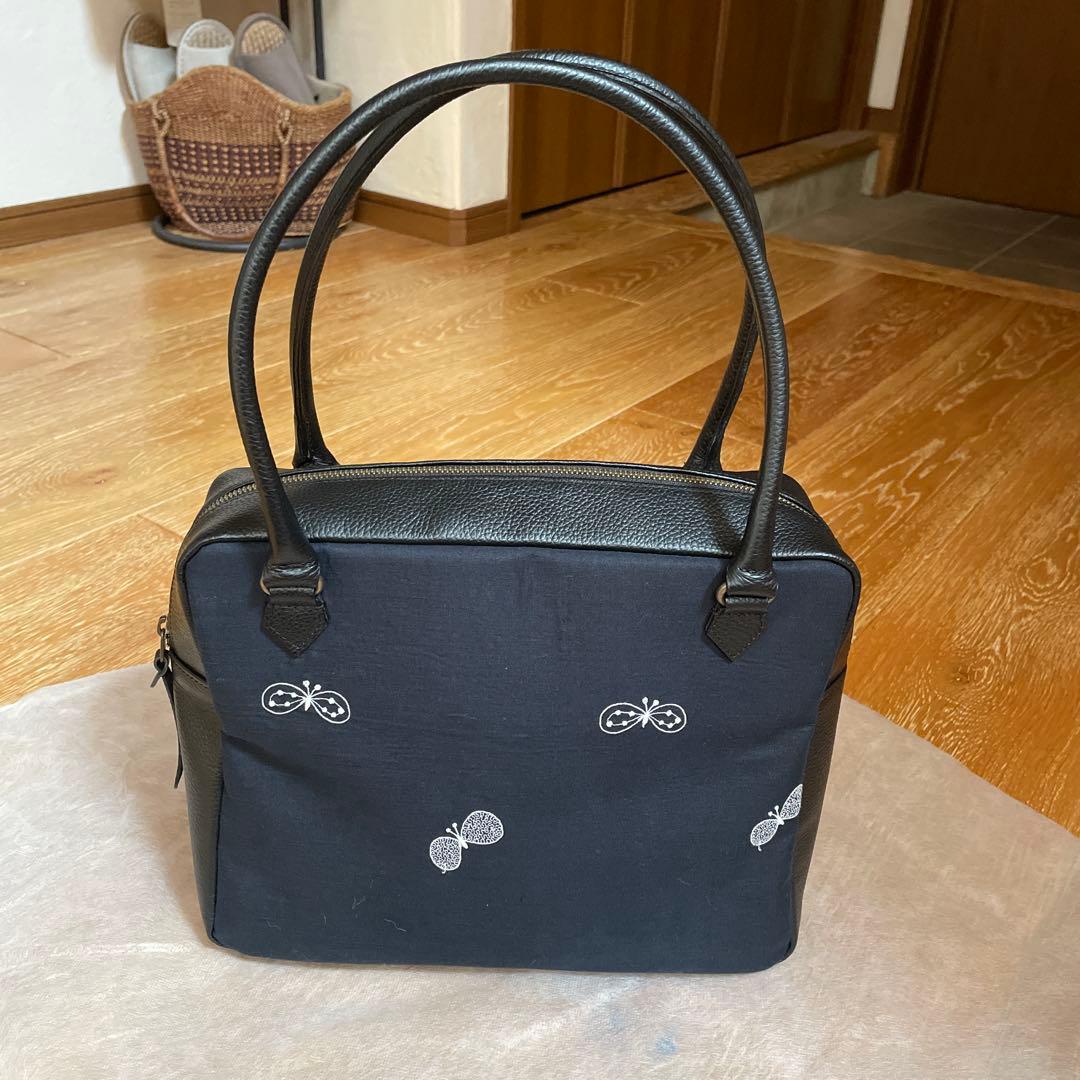 ミナペルホネンちょうちょ　サイズオーダーボストン