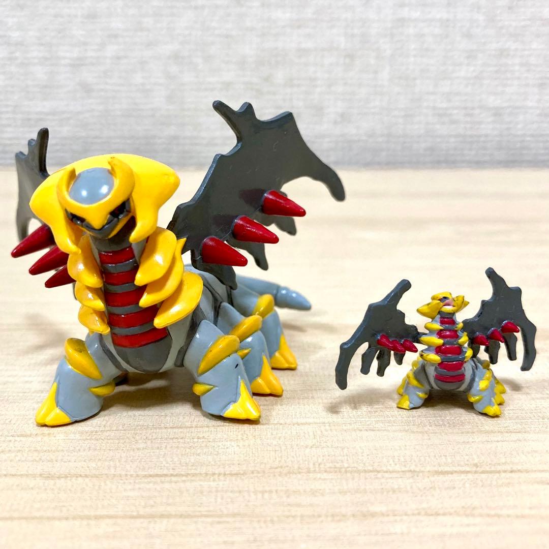 2体 ポケモン モンコレ ギラティナ ミニフィギュア ソフビ フィギュア