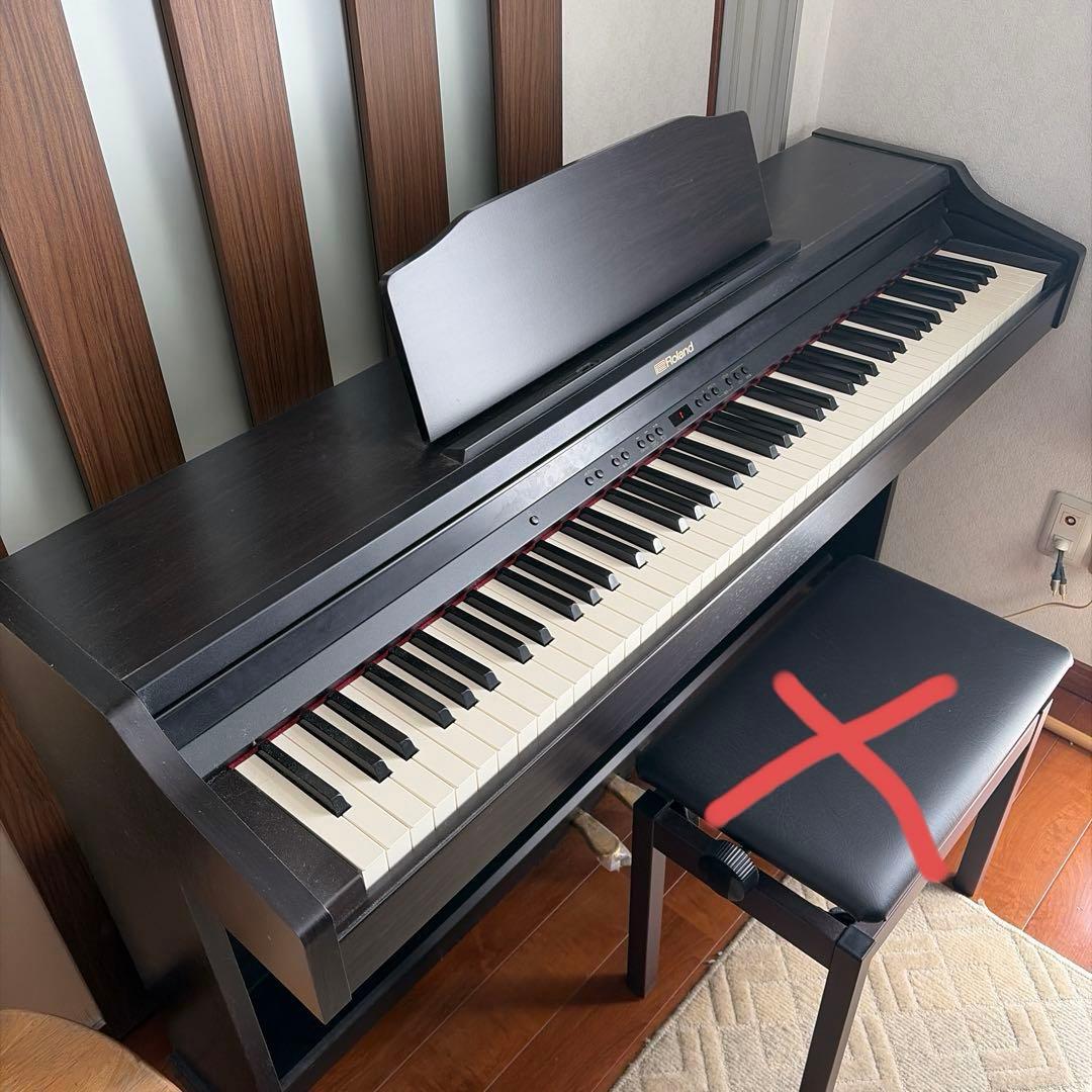 Roland 電子ピアノ 88鍵盤 黒