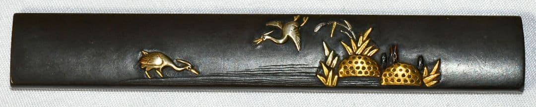 保存刀装具鑑定書 蛇籠白鷺図小柄 無銘 水戸 - メルカリ