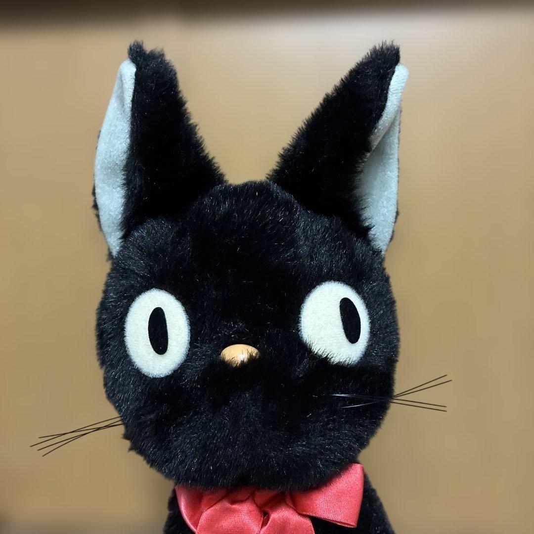 魔女の宅急便⭐️ジジ ぬいぐるみ⭐️当時モノ⭐️ジブリ