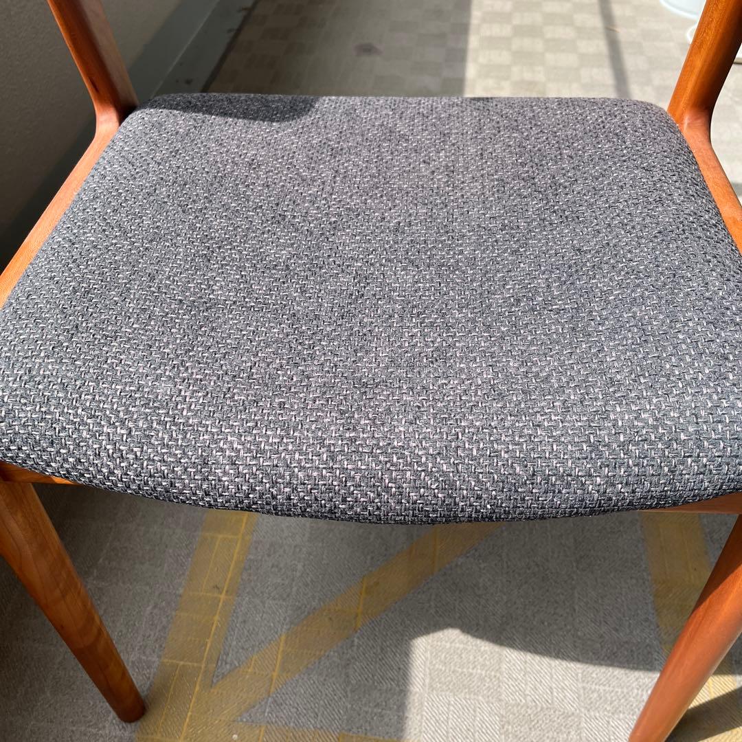 SiKIファニチャー ユナ ブラックチェリー オイル仕上げ、背面傷あり