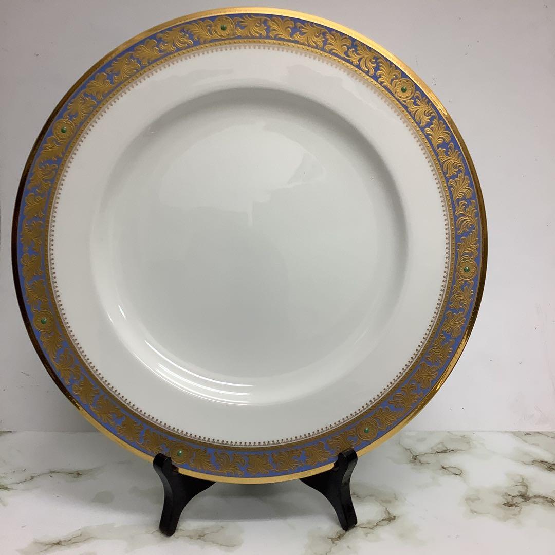 た*ん様 新品　ノリタケ　Noritake グランブロシェ 4枚　27.5 プレ