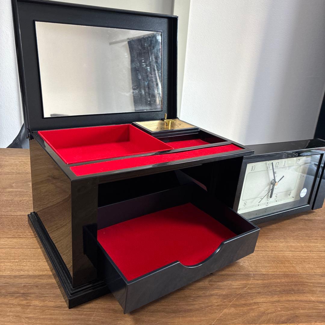 【山中漆器 ミタニ】ジュエリーボックス　山本寛斎　オルゴール