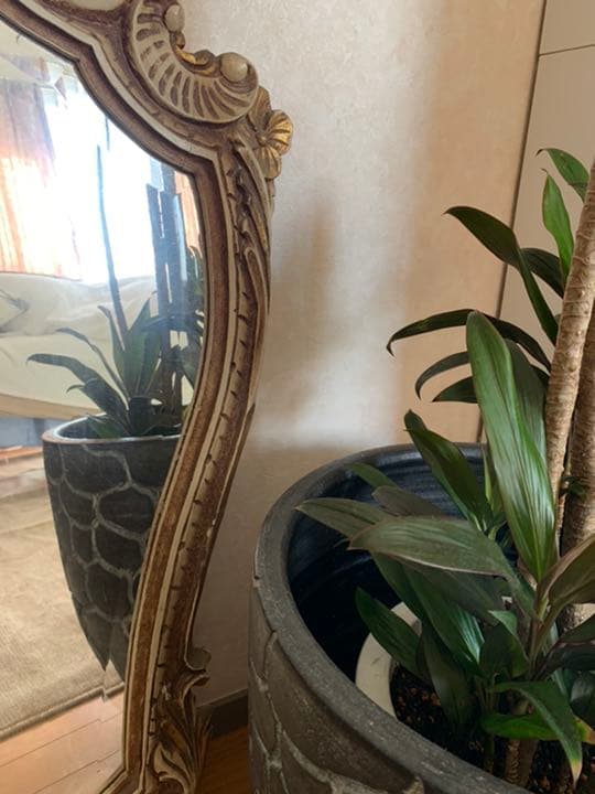 お値段交渉歓迎♪フランスアンティークの鏡
