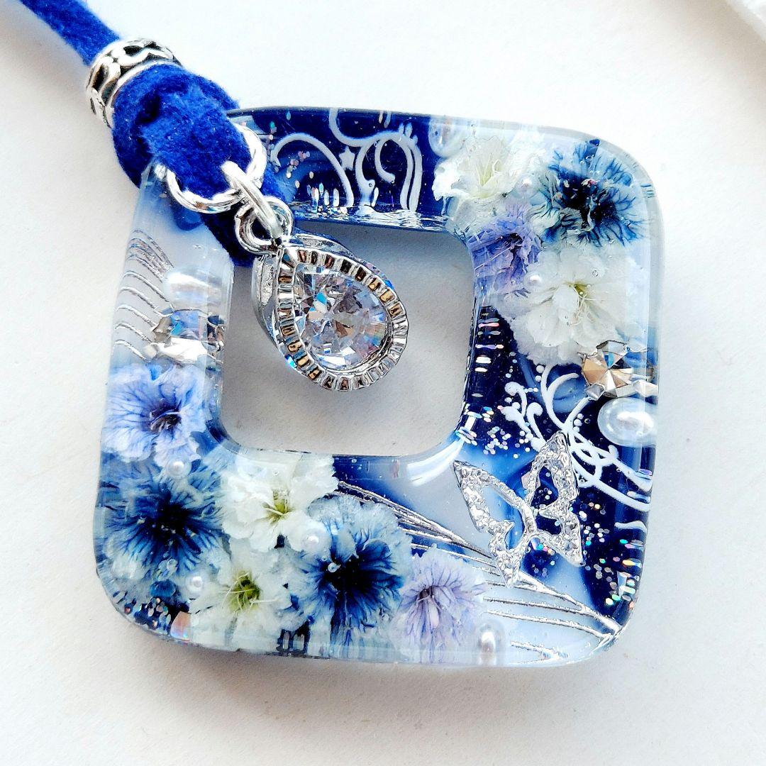 【1119】レジン　ネックレス　ペンダント　ハンドメイド