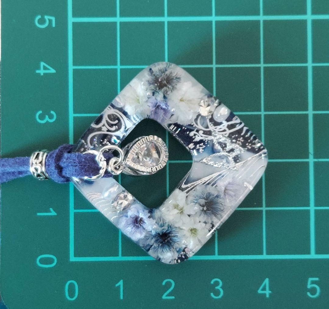 【1119】レジン　ネックレス　ペンダント　ハンドメイド