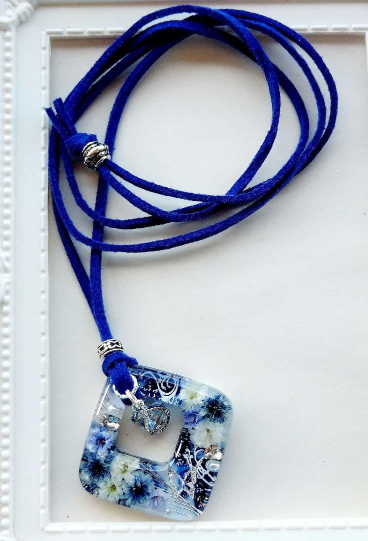 【1119】レジン　ネックレス　ペンダント　ハンドメイド