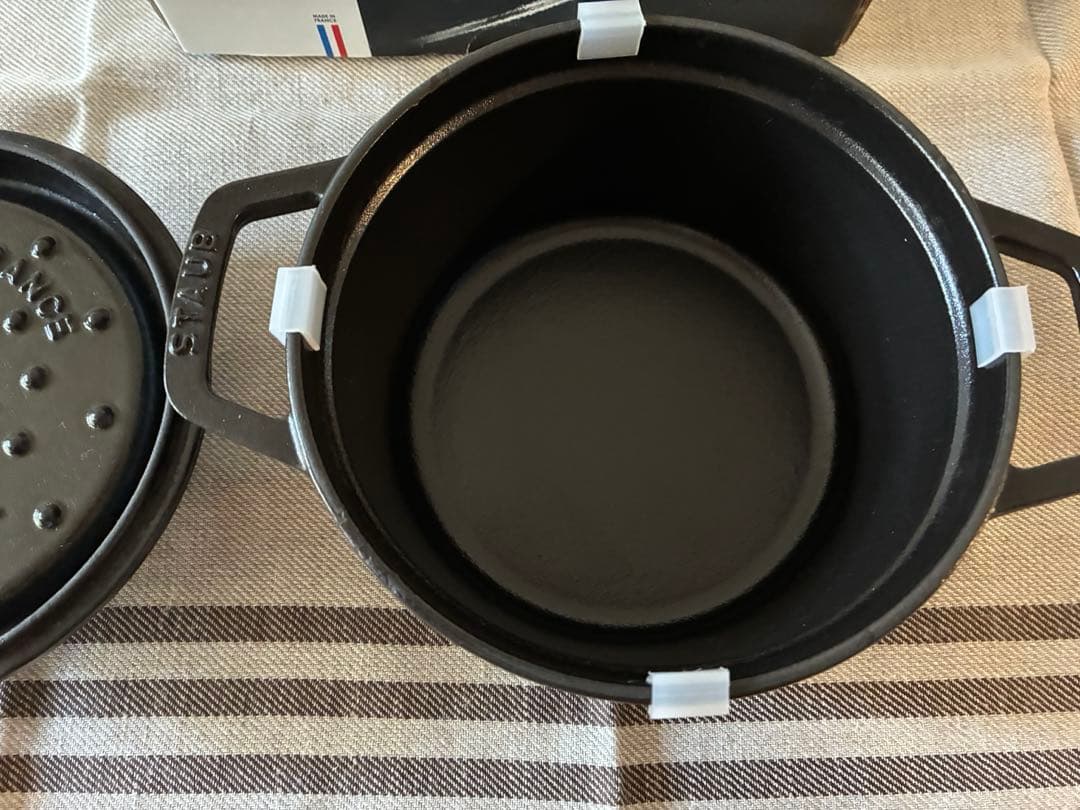 ストウブ　staub ラウンドココット　美品　16cm