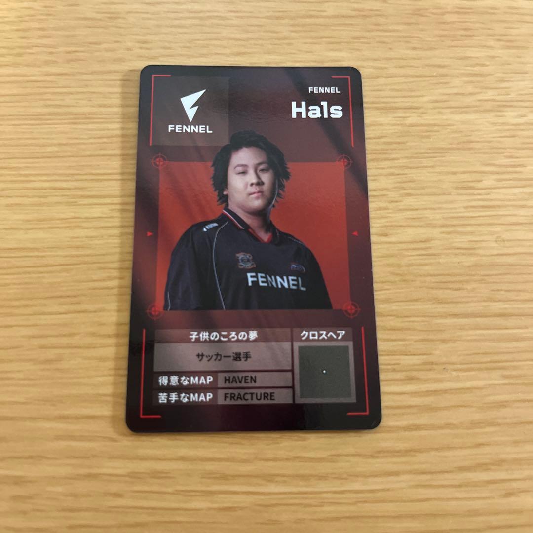 FENNEL Hals プレイヤーカード VALORANT VCJ - メルカリ