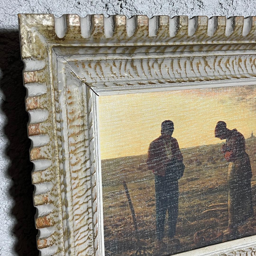 額装】ミレー『晩鐘』複製 ルーヴル美術館 Les Éditions Braun