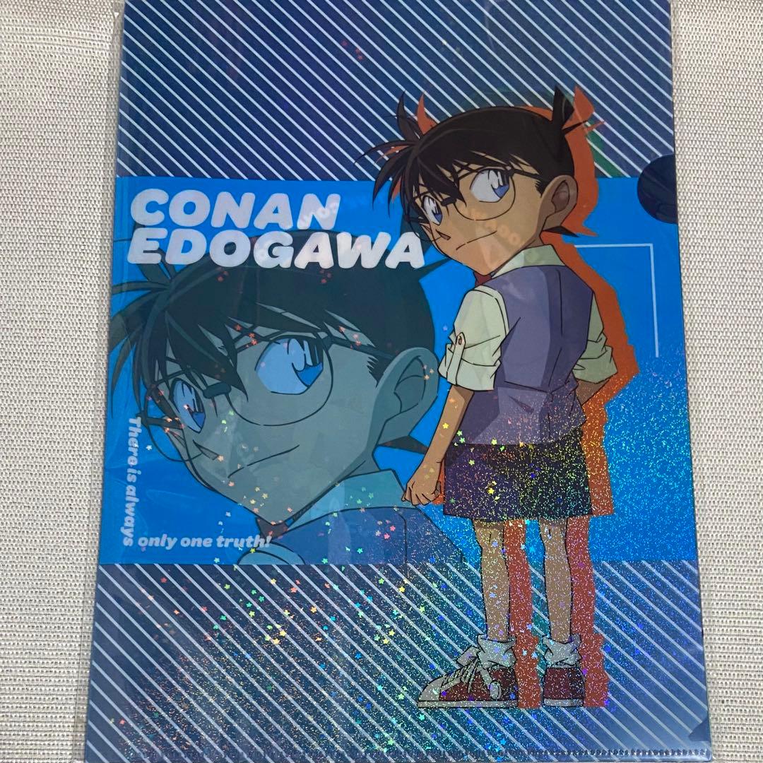 名探偵　コナン　プラザ　ホログラム　クリアファイル　セット　5枚