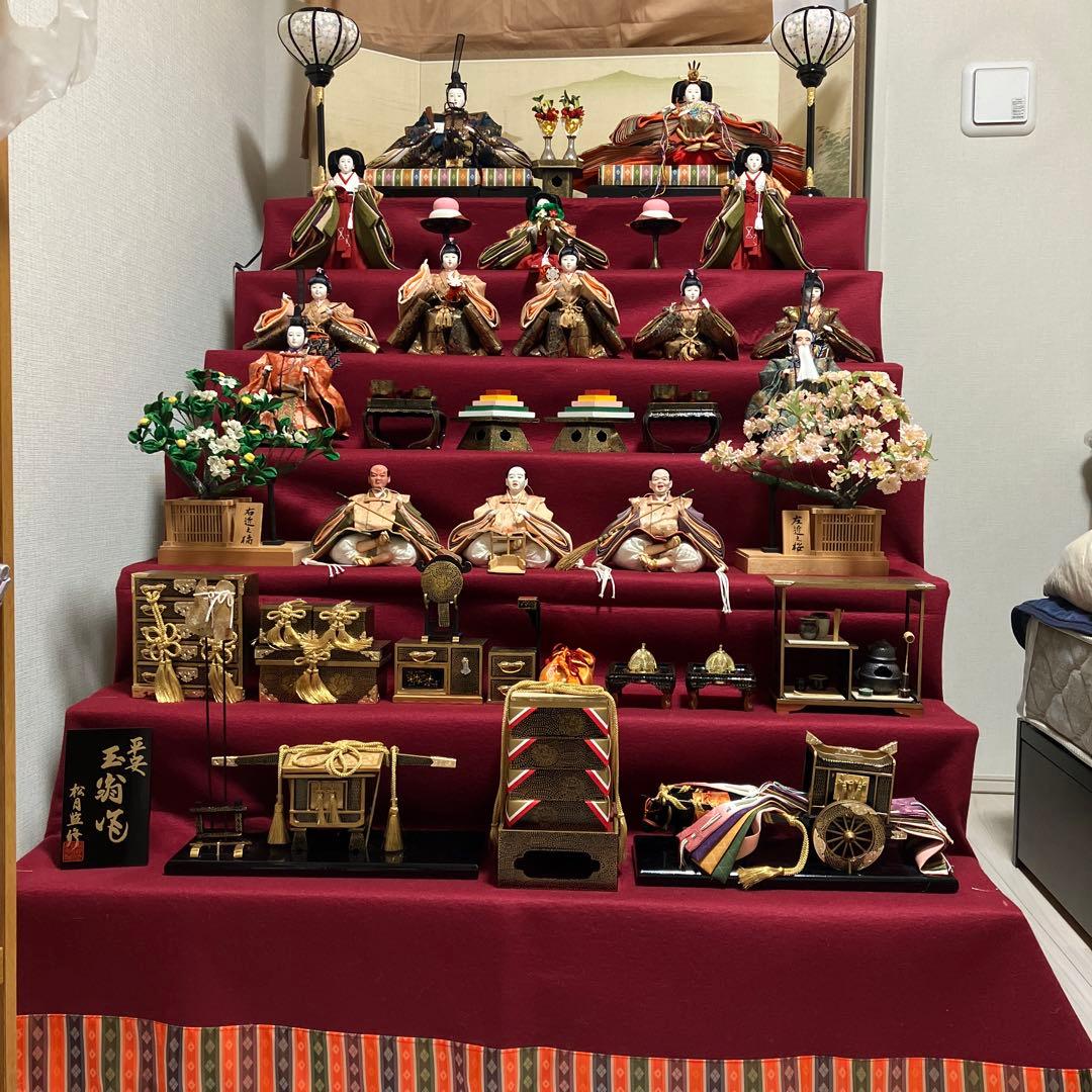 雛人形7段飾り 豪華 京風
