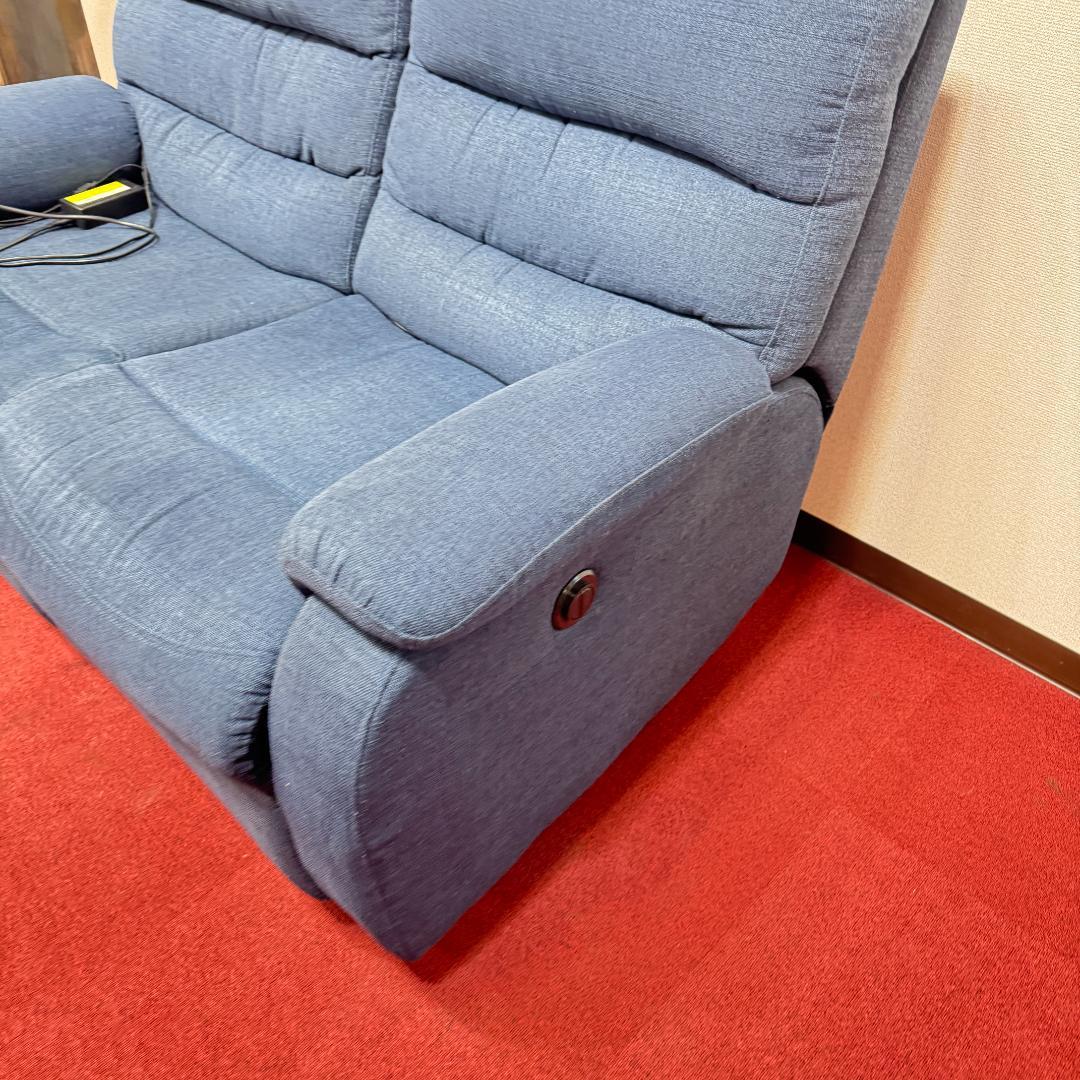 東京23区送料無料　美品2P リクライニングソファー