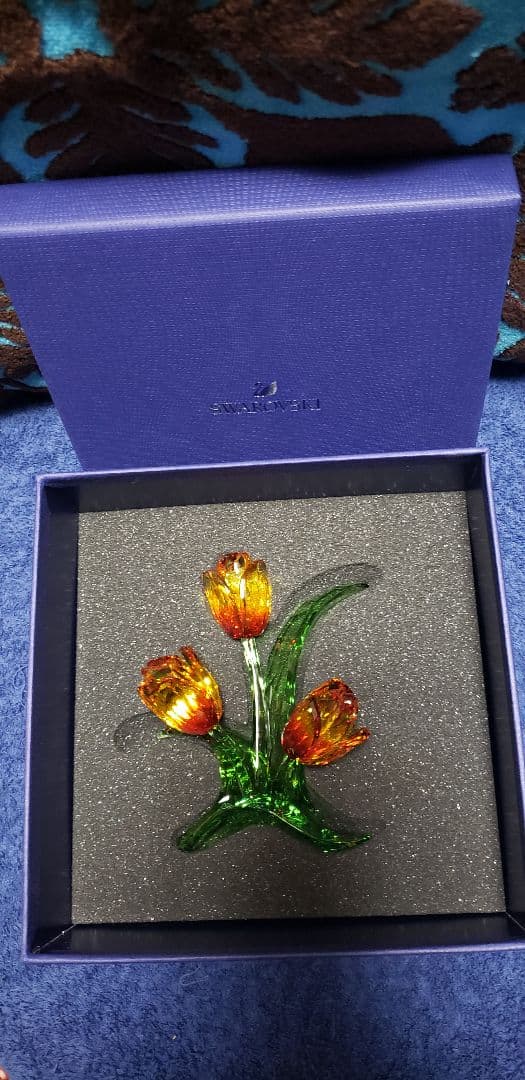 お値下げしました！スワロフスキー　チューリップ